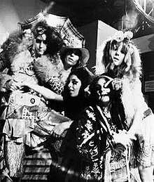 The GTOs in 1969. Left to right: Miss Christine, Miss Cynderella, Miss Sandra, Miss Mercy, and Miss Pamela.