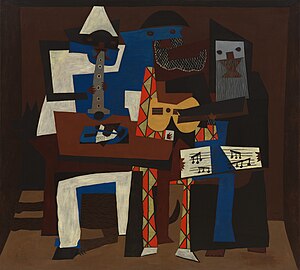 Pablo Picasso, Three Musicians, 1921