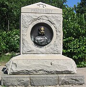 Monument to Col. Patrick O'Rorke and the 140th New York on Little Round Top