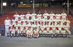 Team photograph of the 1964 Philadelphia Phillies