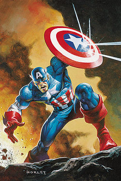 Kapteeni Amerikka, Yhdysvaltain hengen symboli.