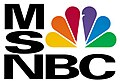 Logo kedua MSNBC (2001-2006), masih memakai kombinasi MSN dengan NBC.