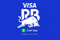 Il composit logo di Visa Cash App RB Formula One Team in uso dal 2024