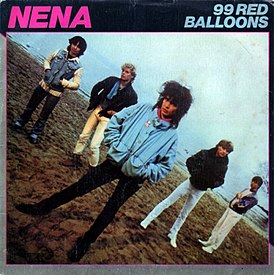 Обложка сингла Nena «99 Luftballons» (1983)