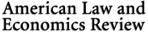 American Law and Economics Association