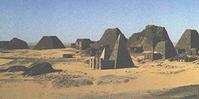 Northern Cemetery, Meroe, Sudan