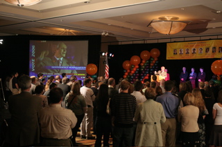Election Night Party Crowd