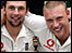 Steve Harmison & Andrew Flintoff celebrate England's Ashes win