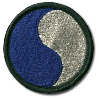 29th Infantry Division Insignia