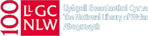 100. Llyfrgell Genedlaethol Cymru. The National Library of Wales. Aberystwyth.