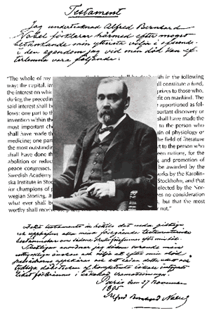 Alfred Nobel and his will