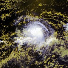 Tropical Storm Erick on August 1