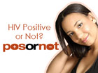 Visit posornot.com to see if you can tell who has HIV