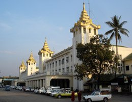 Yangon (Rangoon) main station