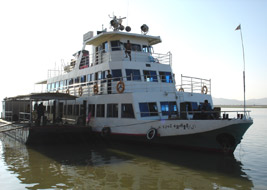 The Mandalay-Bagan express ferry