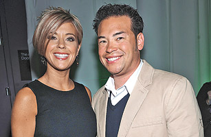 Kate Gosselin and Jon Gosselin attend Discovery Upfront at Jazz at Lincoln Center on April 2, 2009 in New York City.