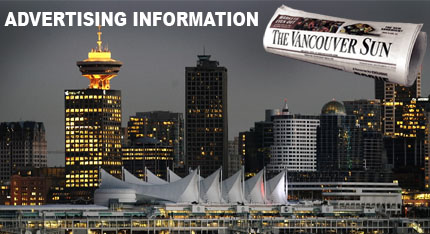 Vancouver Sun Advertising Information and Rate Cards