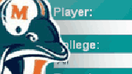 Miami Dolphins Draft Database