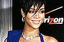 Rihanna in a Preen dress.