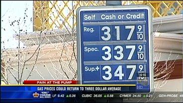 Gas prices could return to $3 average