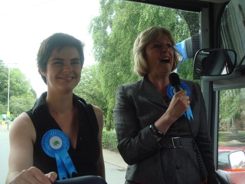 Chloe Smith and Theresa May