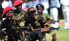 Army cadets in Zimbabwe