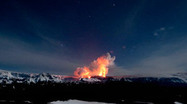 Pictures: Volcano in Iceland