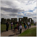 Sightseers at Stonehenge, the ancient site in southwest Britain.
