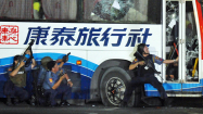 Photos: Philippine bus hijacking