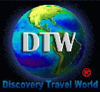 DTW, Discovery Travel World Logo