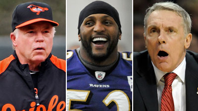 Baltimore sports fans have many reasons to be thankful