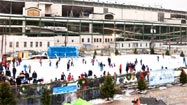Rink at Wrigley Field is open