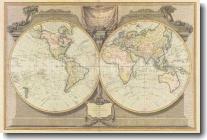New Map of the World, Art Print