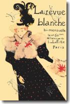 La Revue Blanche, Poster by Henri de Toulouse-Lautrec