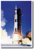 Saturn V Launch/Apollo 11, Poster