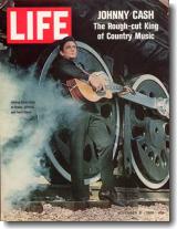 Singer Johnny Cash, Time/Life Cover by Michael Rougier