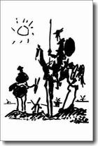 Don Quixote, Poster by Pablo Picasso