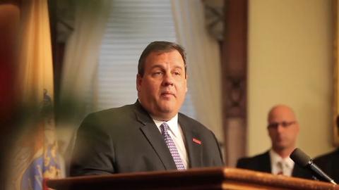 Gov. Chris Christie and the tunnel project