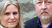 Camilla Kvartoft och Leif GW Persson. Foto: SVT