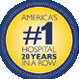 America's #1 Hospital 20 Years in a Row