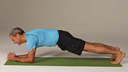 Good Form: A more challenging plank pose