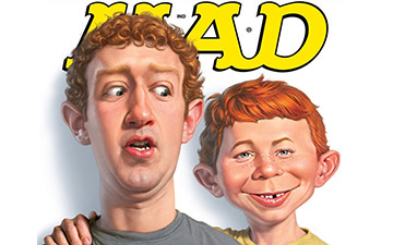 Mark Zuckerberg is Mad Magazine’s Latest Coverboy [PIC]