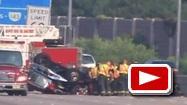 VIDEO: Wrecker crash on I-64