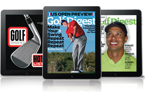 Golf Digest on the iPad