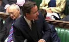 On the day the Coalition celebrates its first anniversary, the Prime Minister tells the House of Commons that the Conservatives are the only party that can be trusted on the NHS.