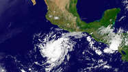 Hurricane Adrian Strengthens in Pacific