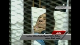 Mubarak arrives as trial resumes