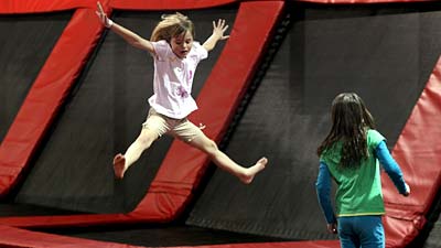 Trampoline parks launch debate over safety