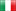 flag from  Italy