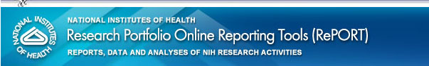 National Institutes of Health - Research Portfolio Online Reporting Tool (RePORT) Website Reports Data and Analyses Of NIH Research and Development Activities
